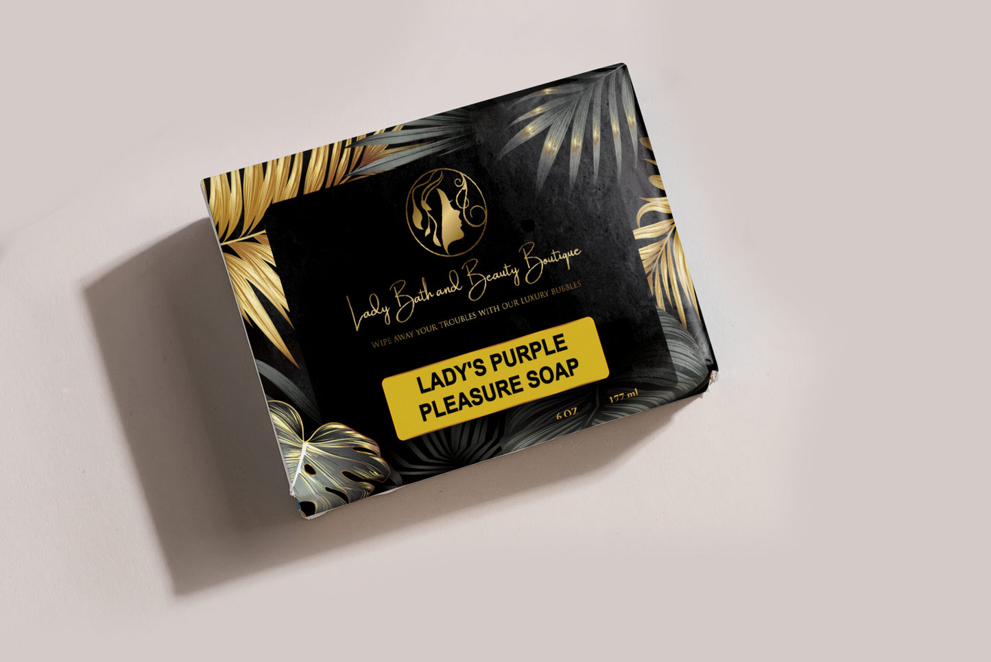 Lady's purple pleasure soap